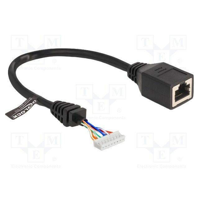 Adapter; Cat 5e; RJ45 socket,8pin