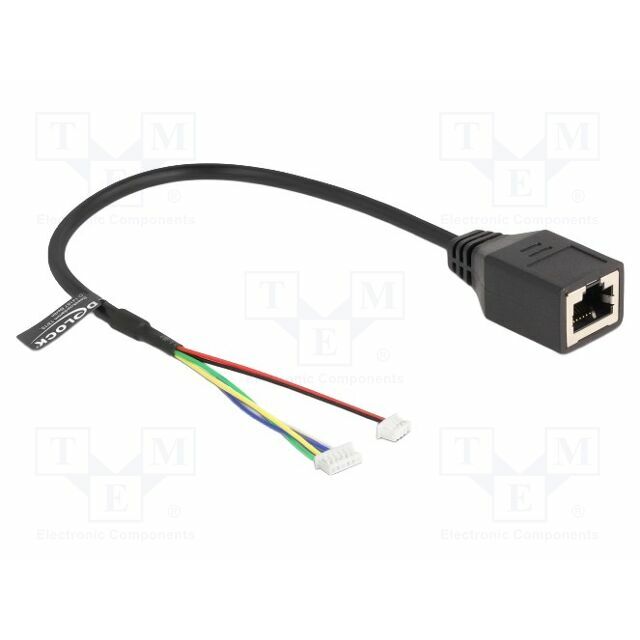 Adapter; Cat 5e; RJ45 socket,4pin