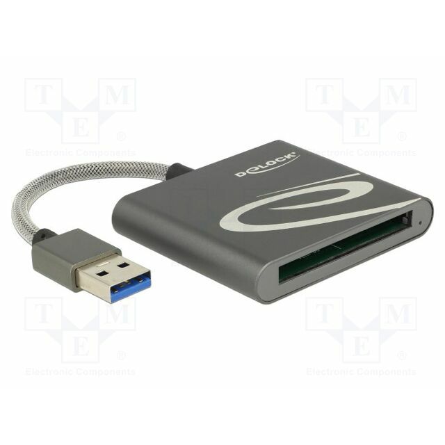 Card reader: memory; CFast™,USB A