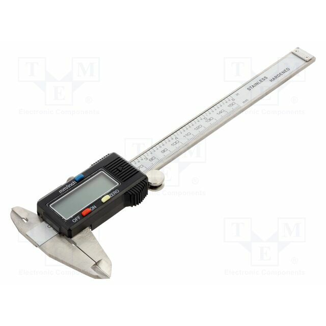 MEGA Calliper; Range: 0÷150mm,0÷6"; with