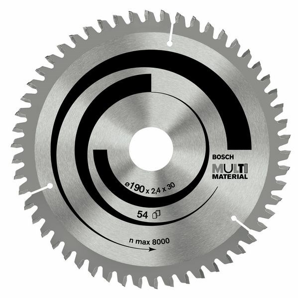 BOSCH MULTI MATER SAW BLADE 200x30x54z