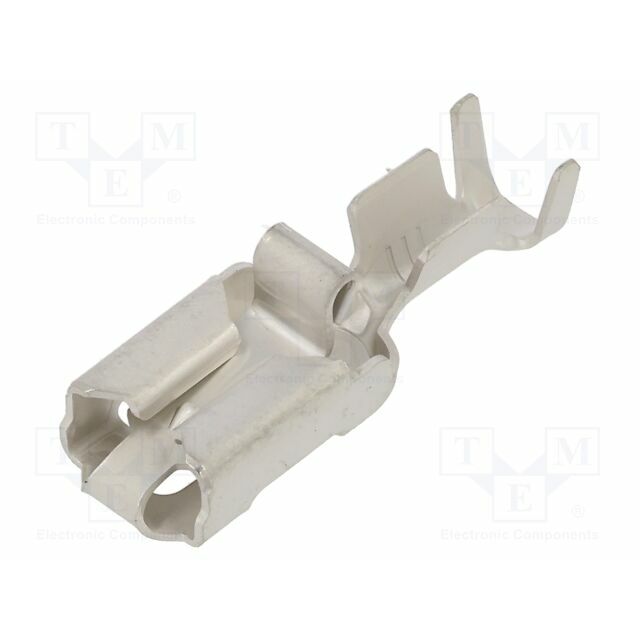 TE CONNECTIVITY Terminal: flat; Plating: tinned