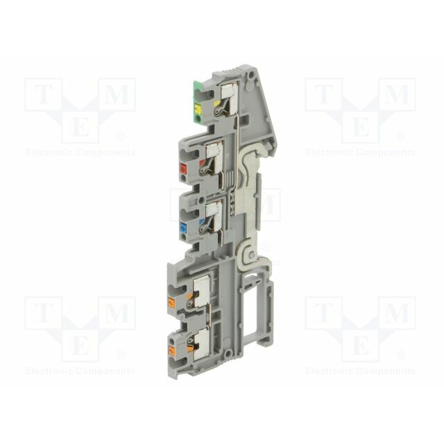 PHOENIX CONTACT Splice terminal: rail; for