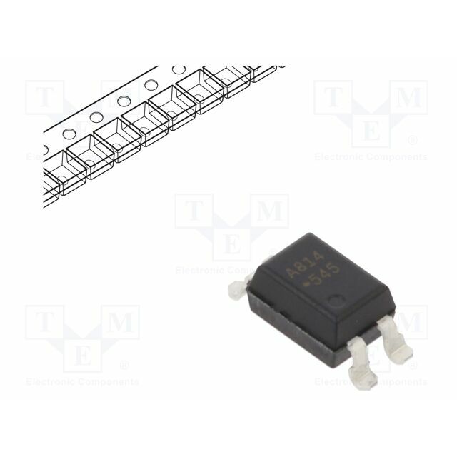 BROADCOM (AVAGO) Optocoupler; SMD; Ch: 1
