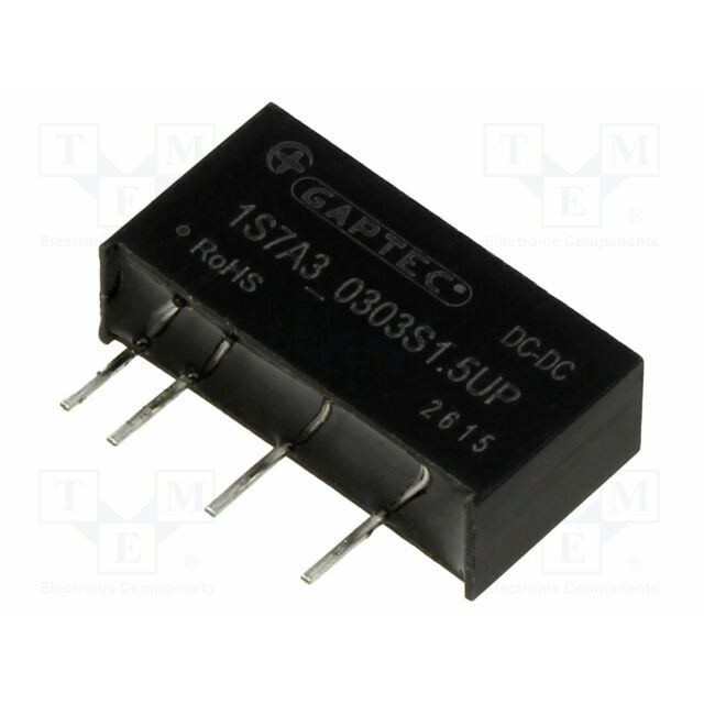 GAPTEC Electronic Converter: DC/DC; 1W; Uin: