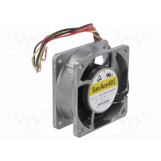 SANYO DENKI Fan: DC; 60x60x25mm; axial