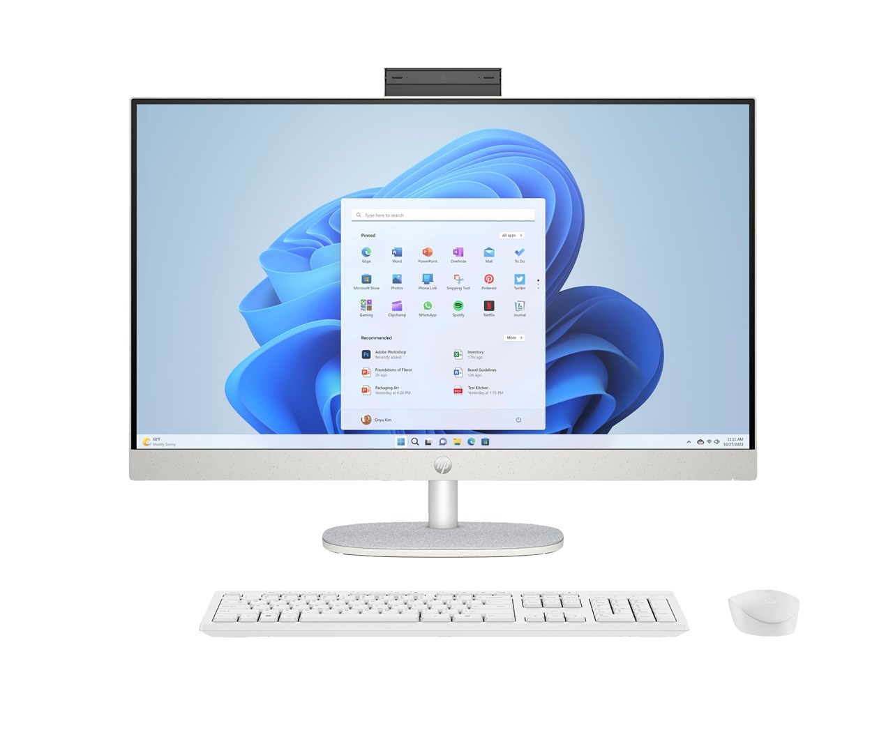 HP 27-cr0232nw AIO 27 IPS R5-7520U
