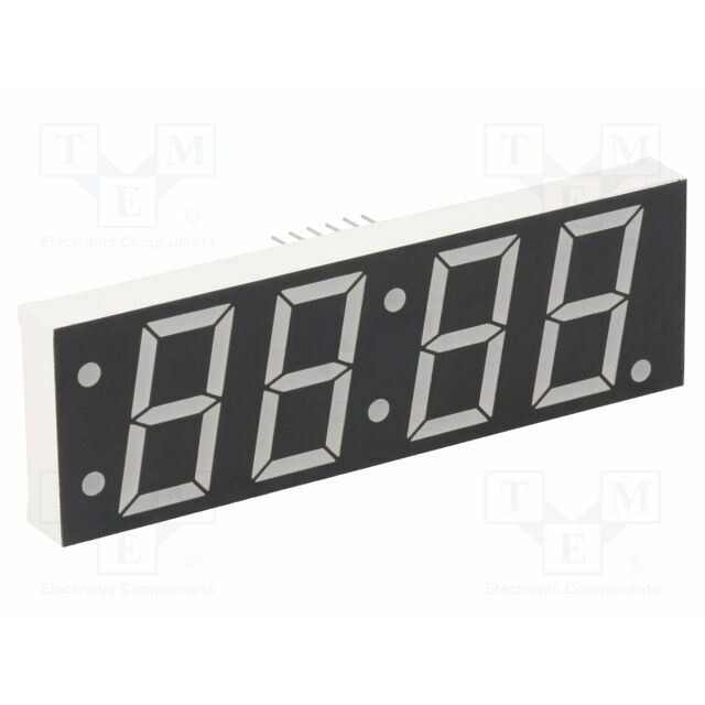 LUCKY LIGHT Display: LED; 7-segment; 24mm