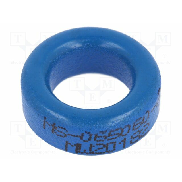 MICROMETALS Ferrite: toroidal; L: 6.35mm