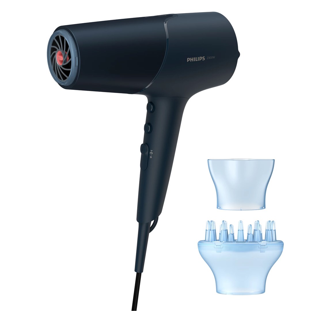 Philips Teal metallic Hårtørrer BHD512 |