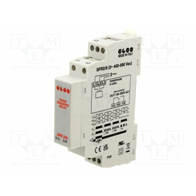 ELCO SRL Voltage monitoring relay; phase
