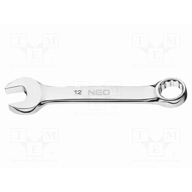 NEO TOOLS Wrench: combination spanner; double-sided