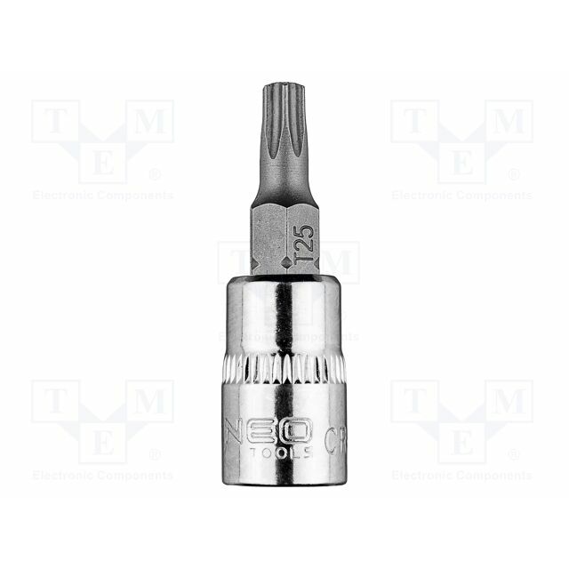 NEO TOOLS Socket: Torx®-bit; TX25; 1/4&quot
