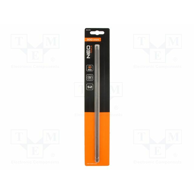NEO TOOLS Screwdriver bit; Phillips; PH1