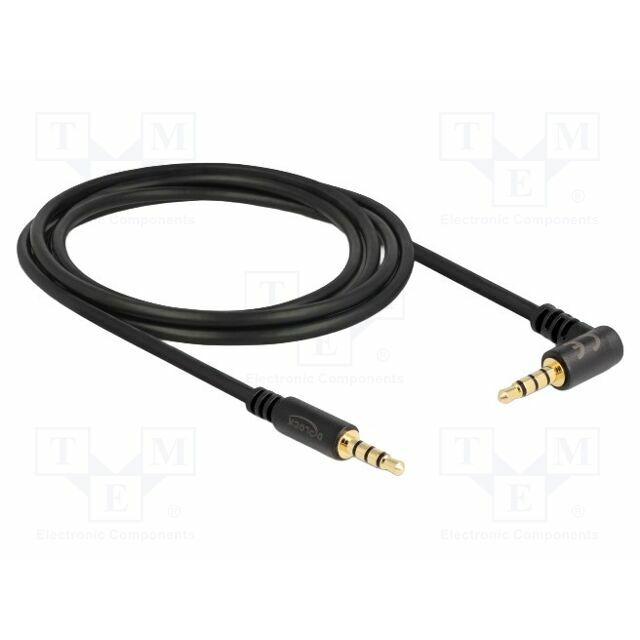 Cable; Jack 3,5mm 4pin plug