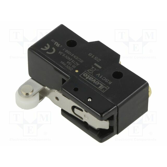 LOVATO ELECTRIC Microswitch SNAP ACTION; 3A/250VAC