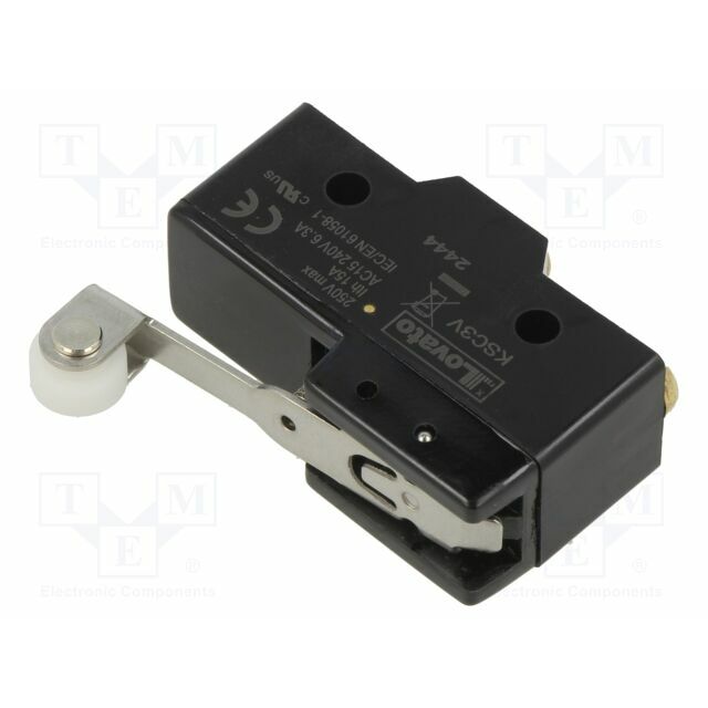 LOVATO ELECTRIC Microswitch SNAP ACTION; 3A/250VAC