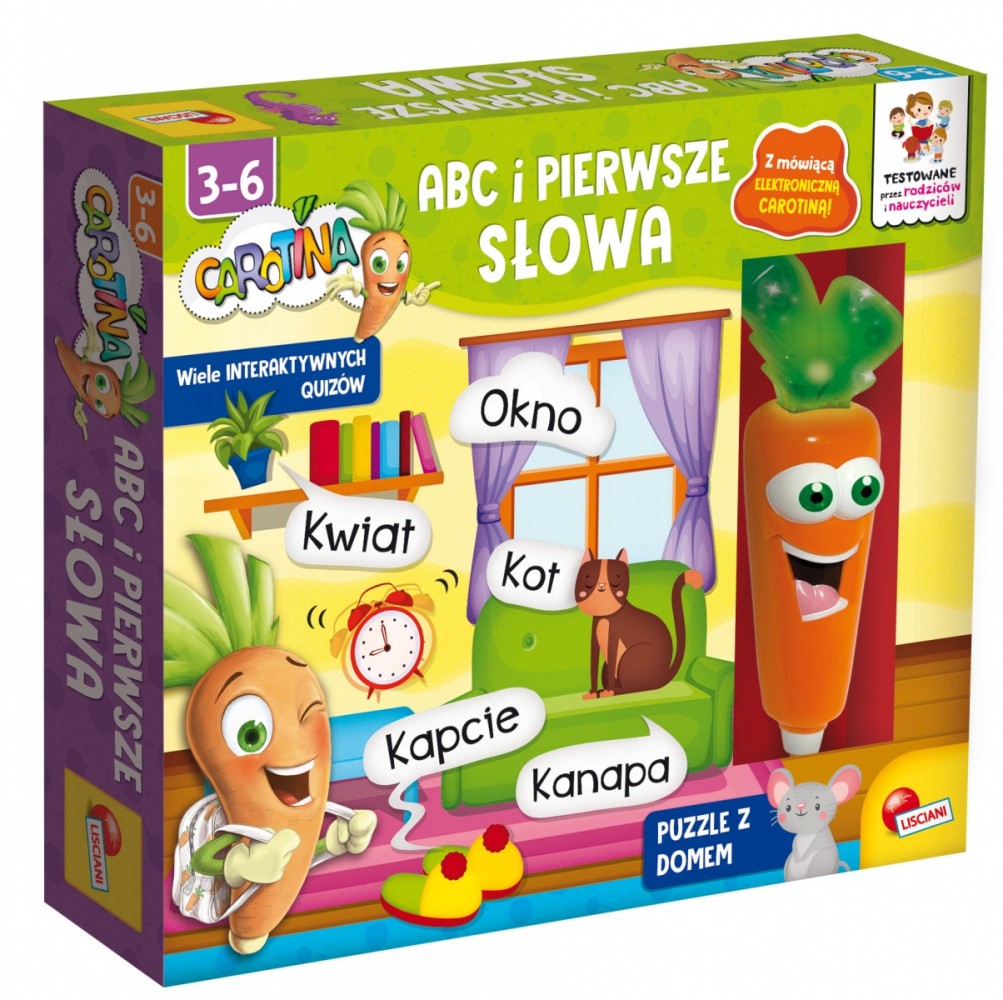 Lisciani Carotina ABC and the first