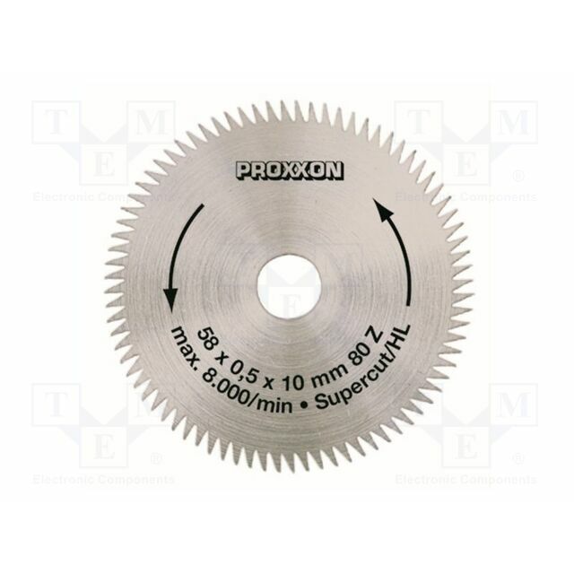 PROXXON Circular saw; Ø: 58mm; Holder: