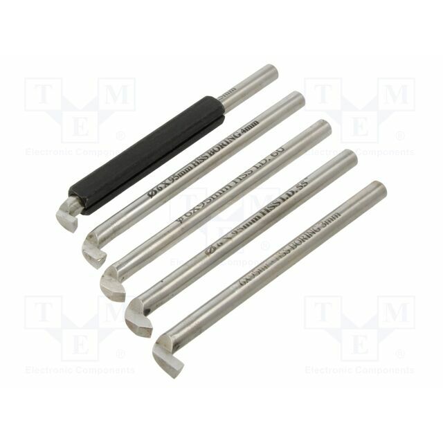 PROXXON Reamer tool; lathe; 5pcs. |
