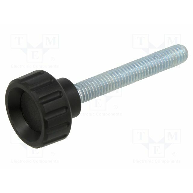 ELESA+GANTER Knob; Ø: 20mm; Ext.thread: