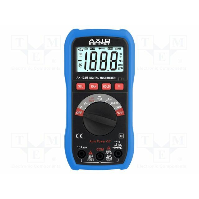 AXIOMET Digital multimeter; LCD; (2000); VDC
