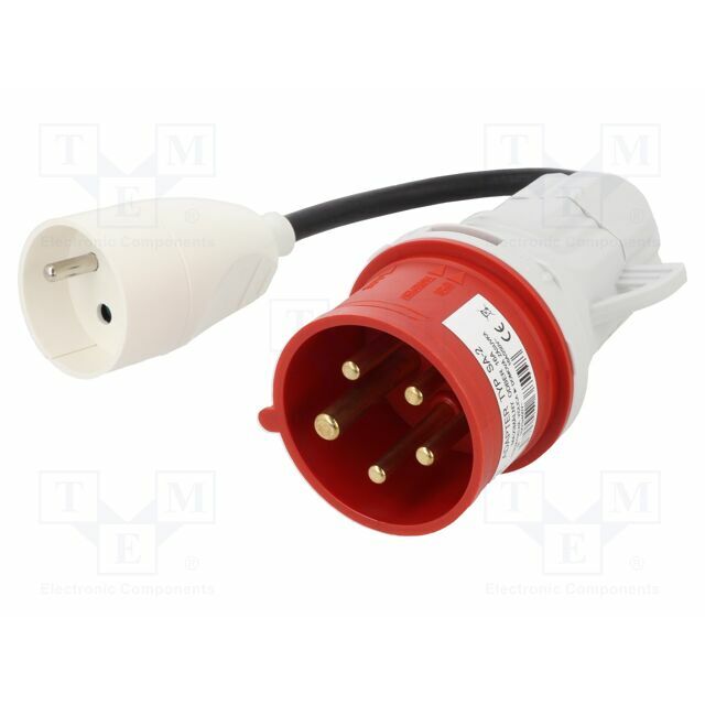 SEZ DK Transition: adapter; male/female; 16A