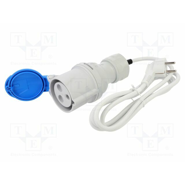SEZ DK Transition: adapter; male/female; 16A