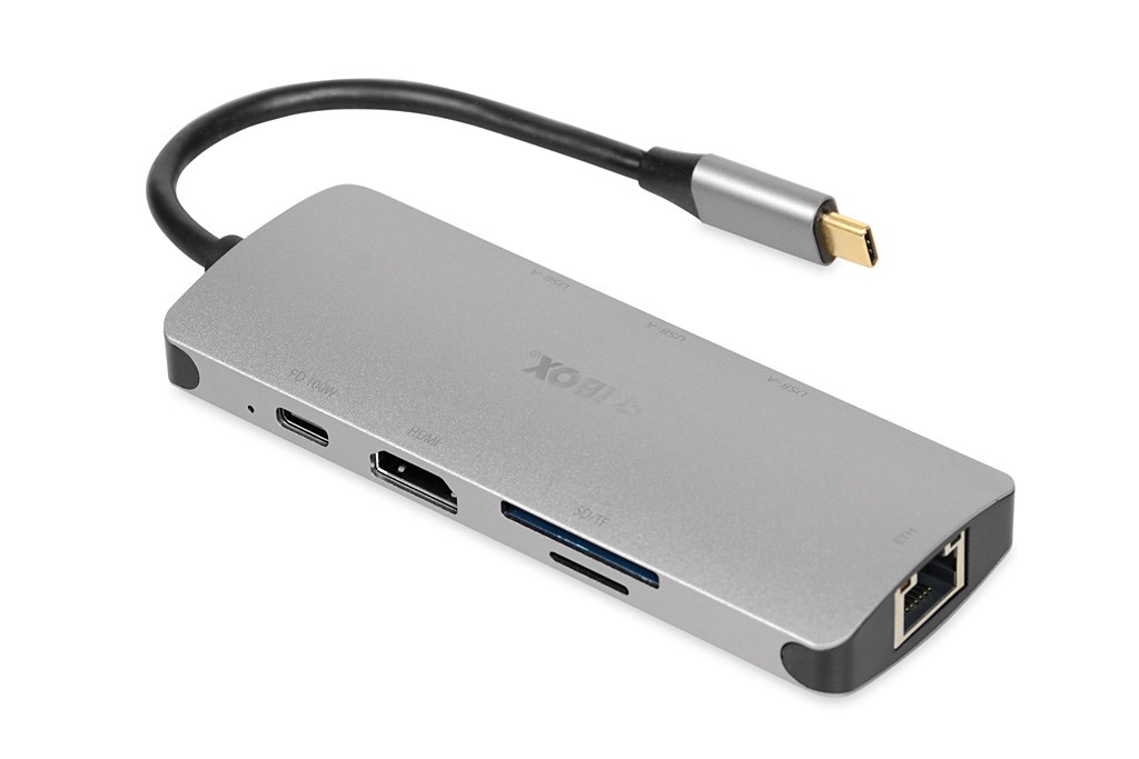 IBOX HUB USB LAN HDMI |
