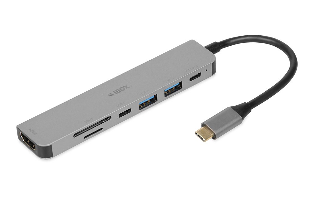 IBox IUH3SL4K interface hub USB Type-C