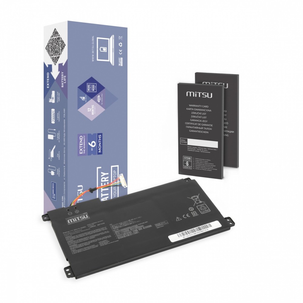 MITSU Battery Asus B31N1912 E410MA L410MA