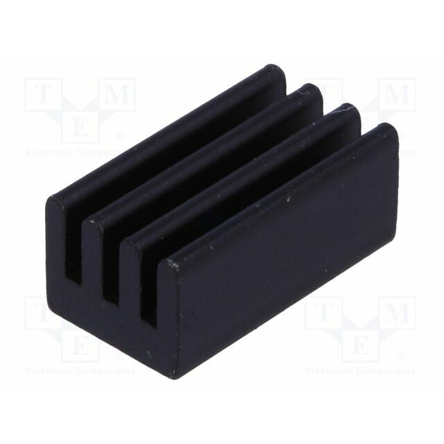 STONECOLD Heatsink: extruded; black; L: 12