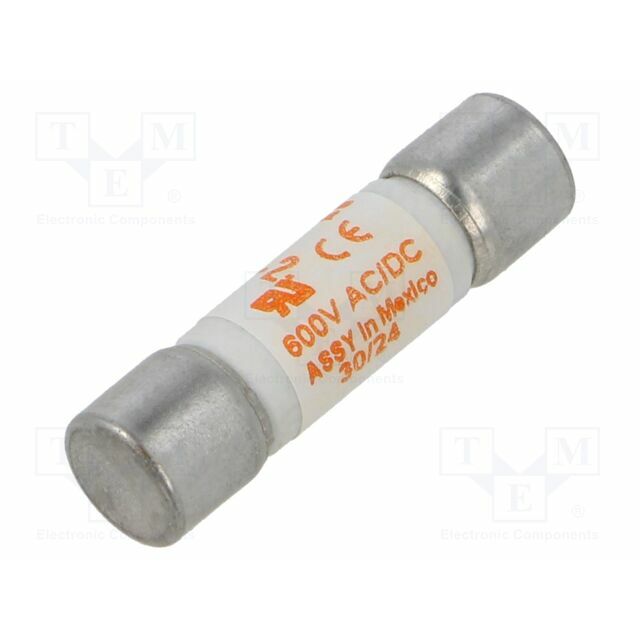 MERSEN Fuse: fuse; 10x38mm; ceramic,cylindrical