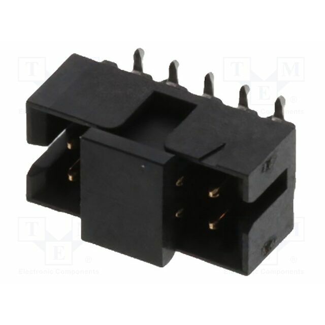 MOLEX Connector: PCB-cable/PCB; male; PIN: 10