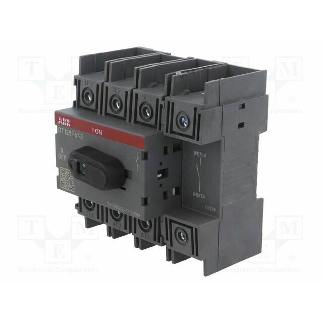 ABB Switch-disconnector; Poles: 4; for DIN