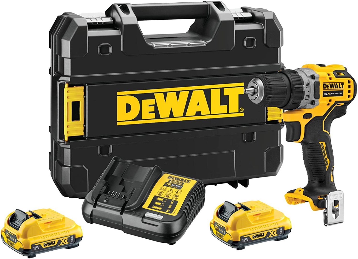 DeWALT Kompakta urbjmašīna-skrūvgriezis, 12V | DCD701D2-QW