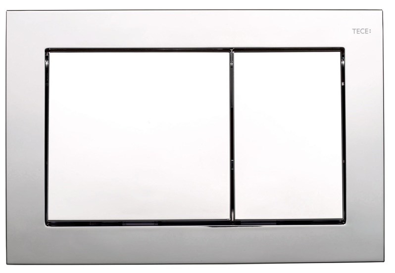 TECEbase WC plāksne (9240701) hroms glancēts
