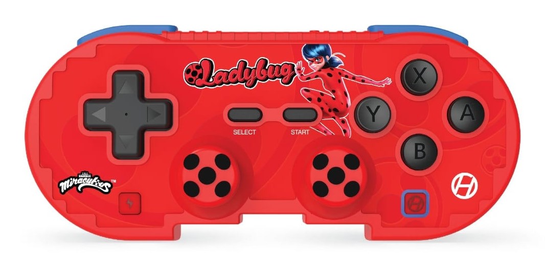 Hyperkin bezvadu spēļu kontrolieris Miraculous ladybug