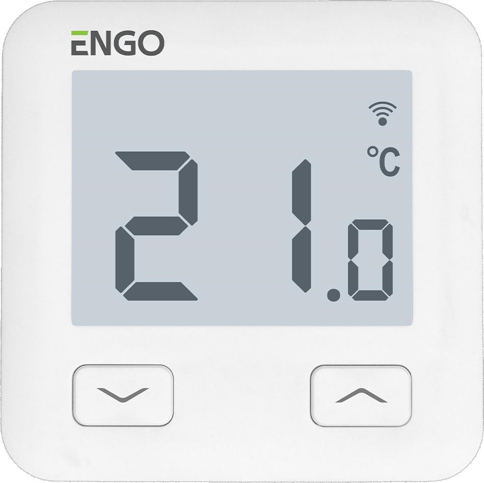 Telpas termostats E10WiFi, balts, iebūvējams, ENGO
