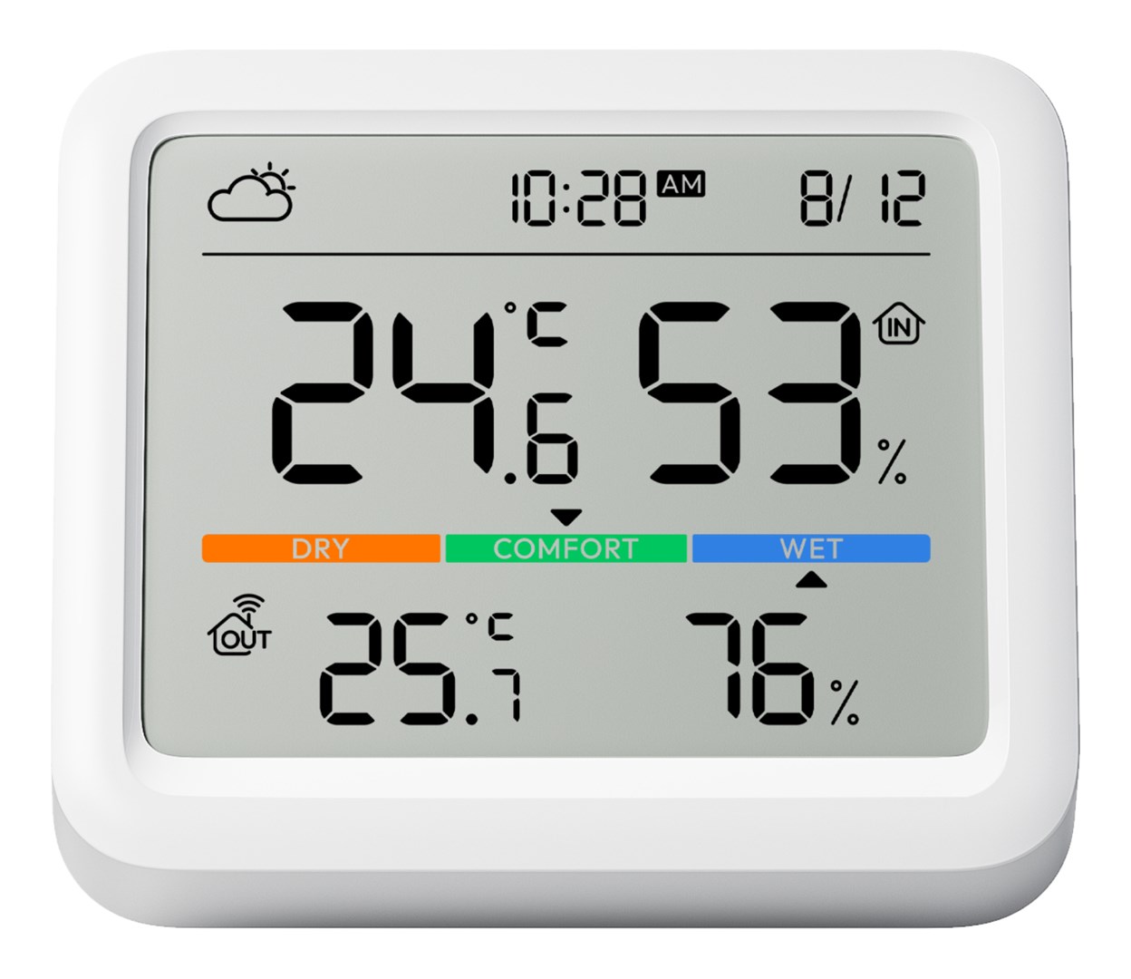 SwitchBot Meter Pro White LCD Battery