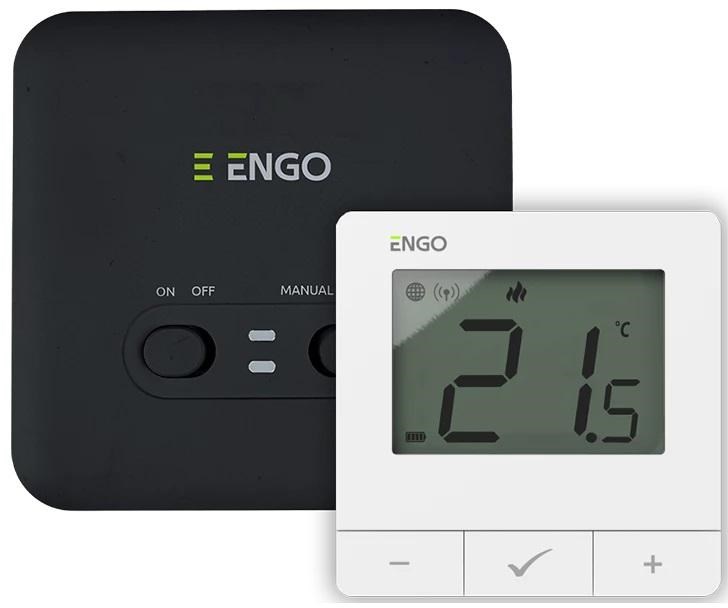 Bezvadu telpas termostats ENGO E20i WiFi