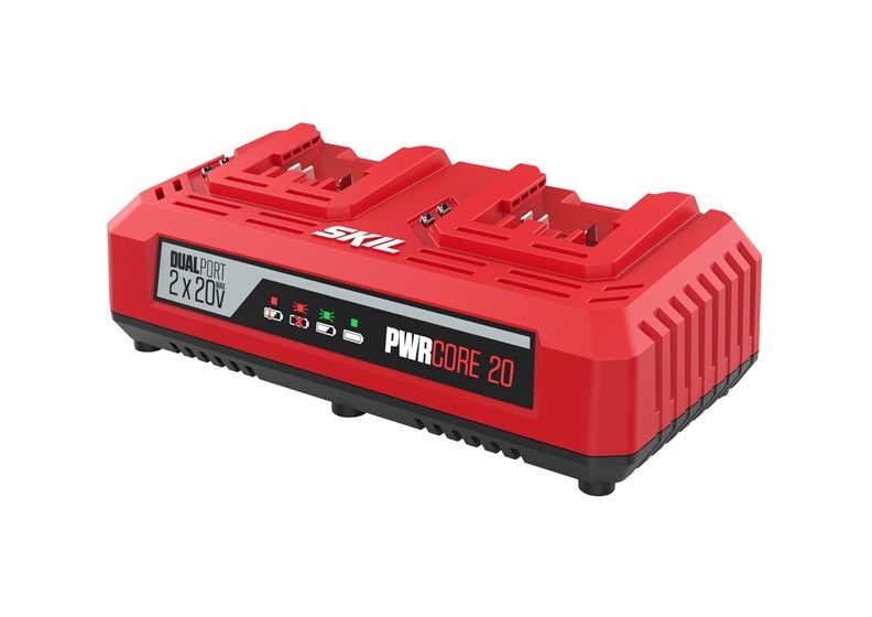 SKIL DUAL CHARGER 2X20V MAX(18V) |