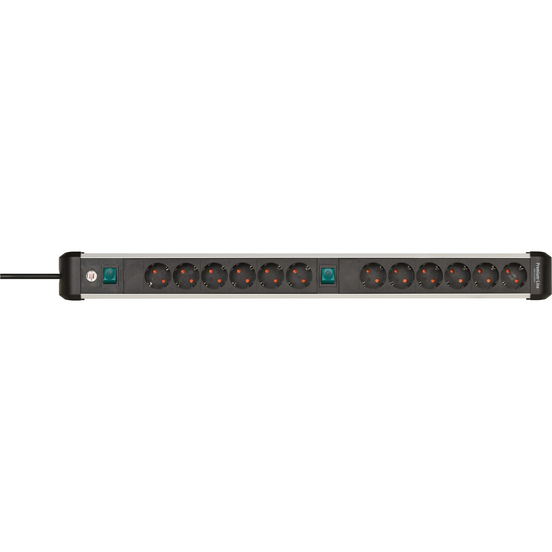 Brennenstuhl Steckdosenleiste Premium-ALU-Line 12fach 3m |