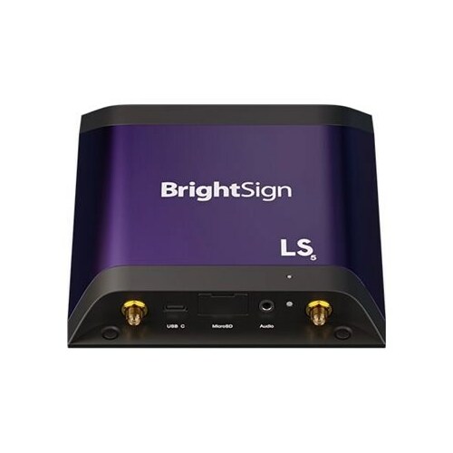 BrightSign LS445 multimediju atskaņotājs Black, Purple