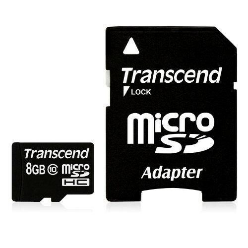 Atmiņas karte Transcend MicroSDHC 8 GB