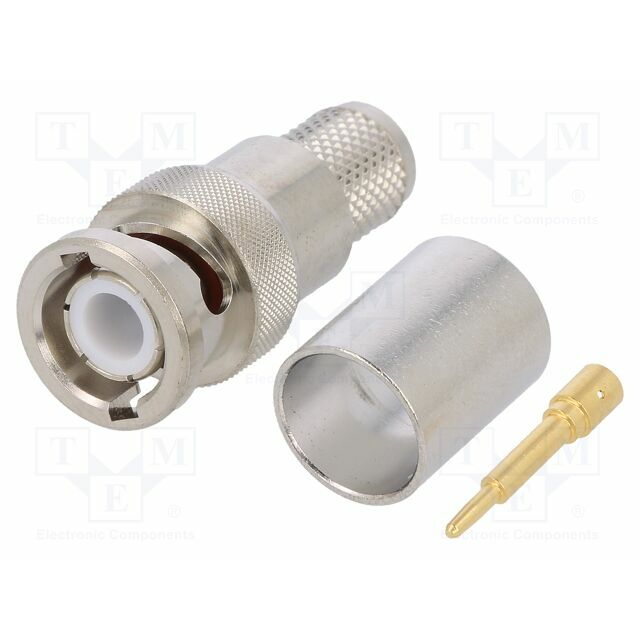 COMMSCOPE Connector: BNC; plug; male; straight