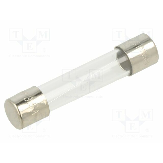 OPTIFUSE Fuse: fuse; 6.3x32mm; glass