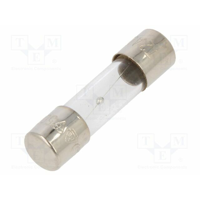 OPTIFUSE Fuse: fuse; 5x20mm; glass; 2A