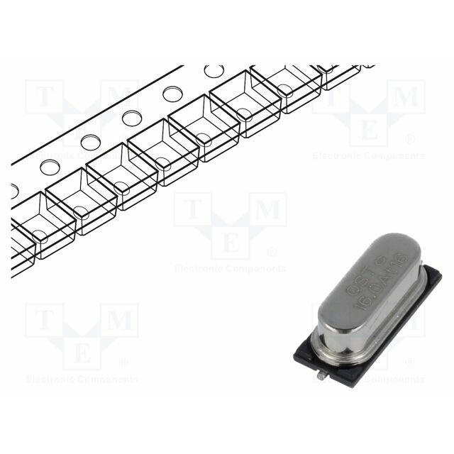 QST Crystal; 16MHz; SMD; 12.7x4