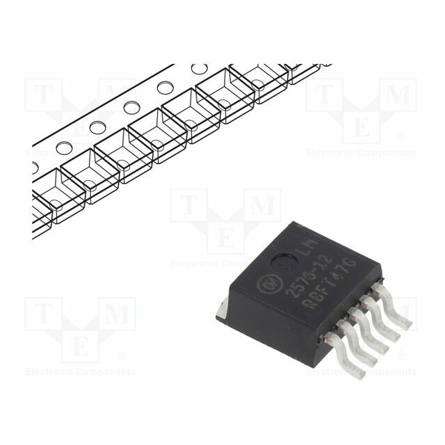ONSEMI PMIC; DC/DC converter; D2PAK-5; SMD